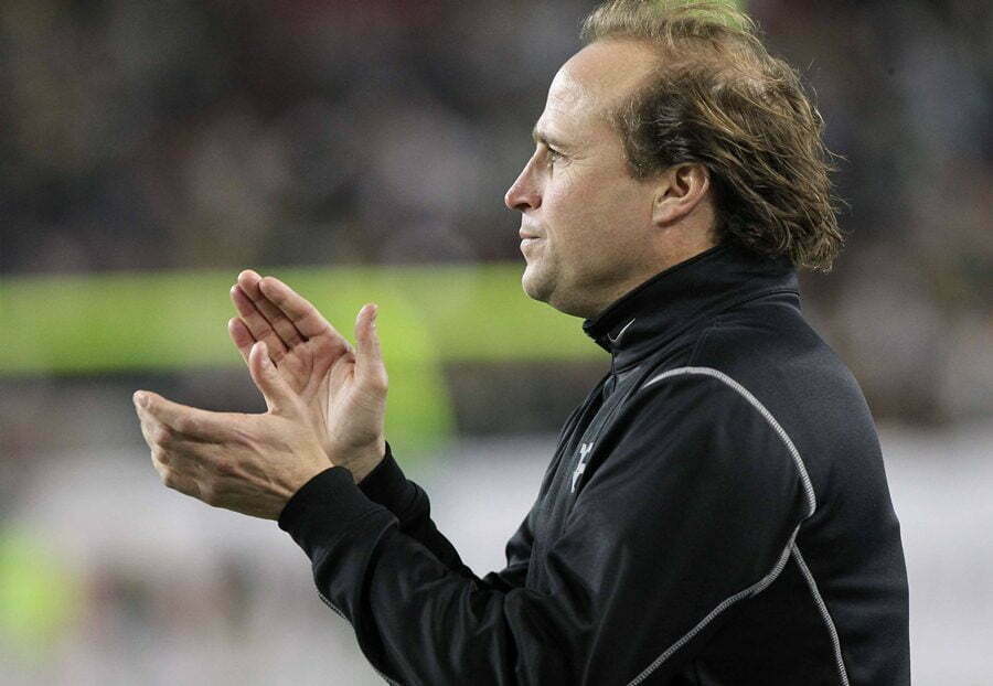 December 1 2011 Tampa FL USA West Virginia Mountaineers head coach Dana Holgorsen during the second half against the South Florida Bulls at Raymond James Stadium. West Virginia Mountaineers defeated the South Florida Bulls 30 27. Mandatory Credit Kim Klement US PRESSWIRE