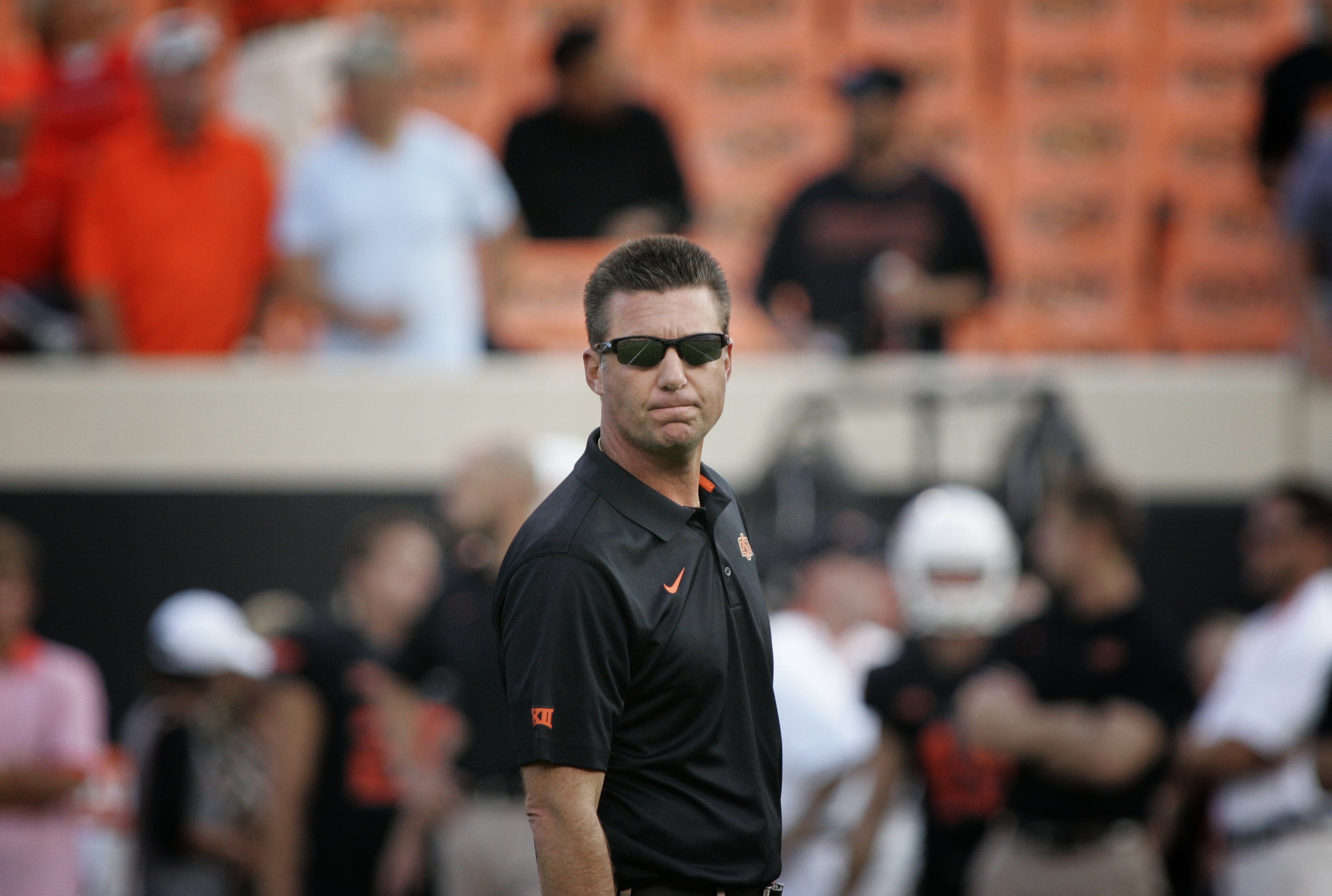 Is Mike Gundy really going to go to Gainesville? (Getty Images)