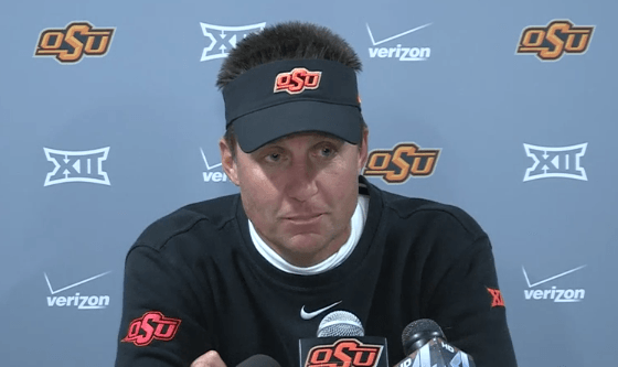 Gundy: 'Are you answering my question or do you want me to answer it ...