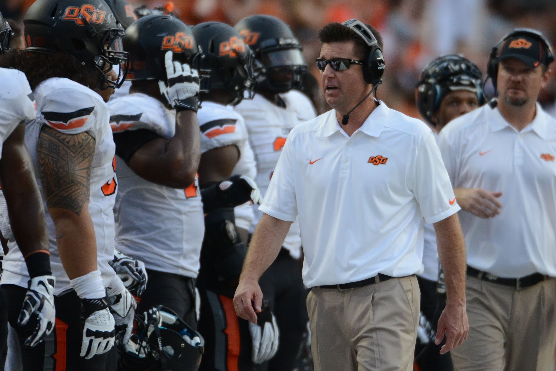 Mike Gundy is back in the saddle. (USATSI)