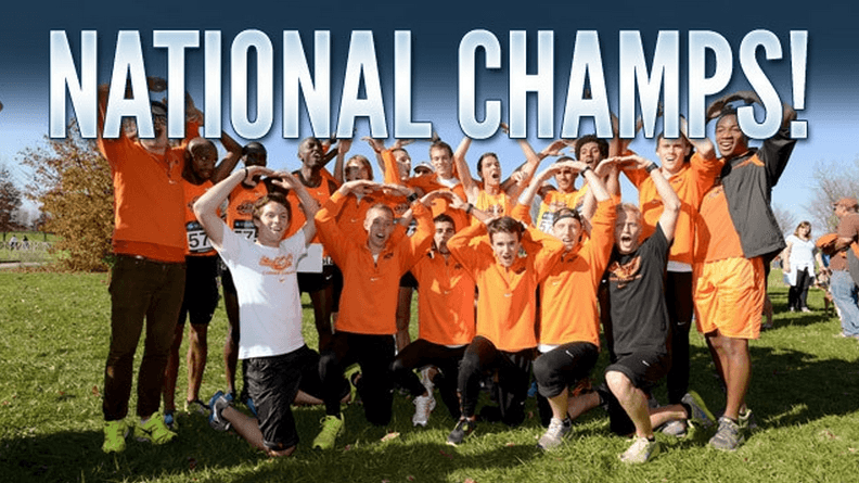 We think this is the OSU Cross Country team. (via NCAA.com)