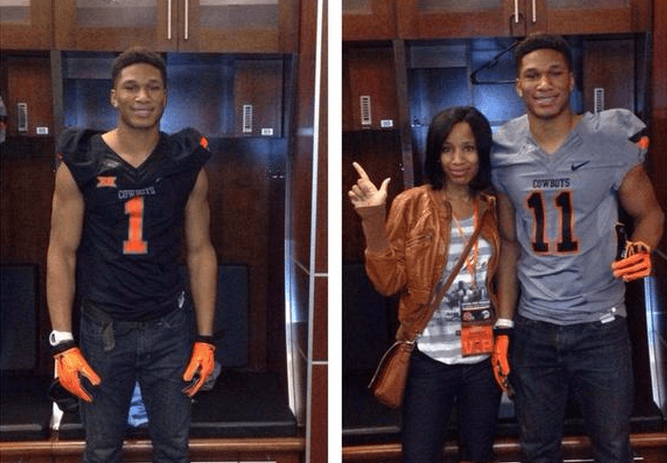 Bryce Balous visited Oklahoma State over the weekend. (Twitter)