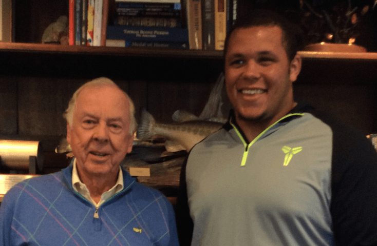 Boone Pickens and James Castleman.
