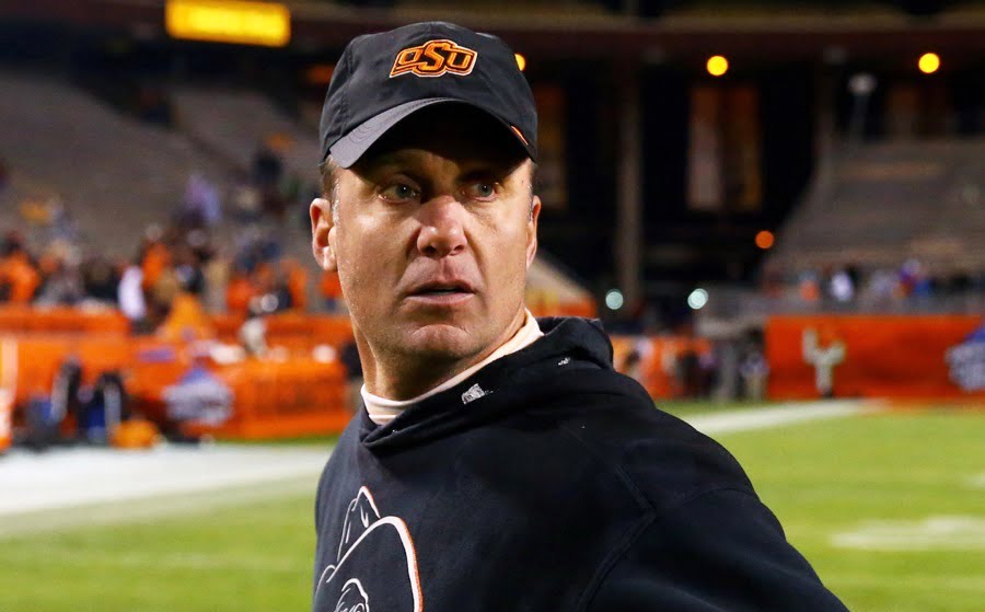 OSU was fined less than one day's worth of Mike Gundy's salary. (USATSI)