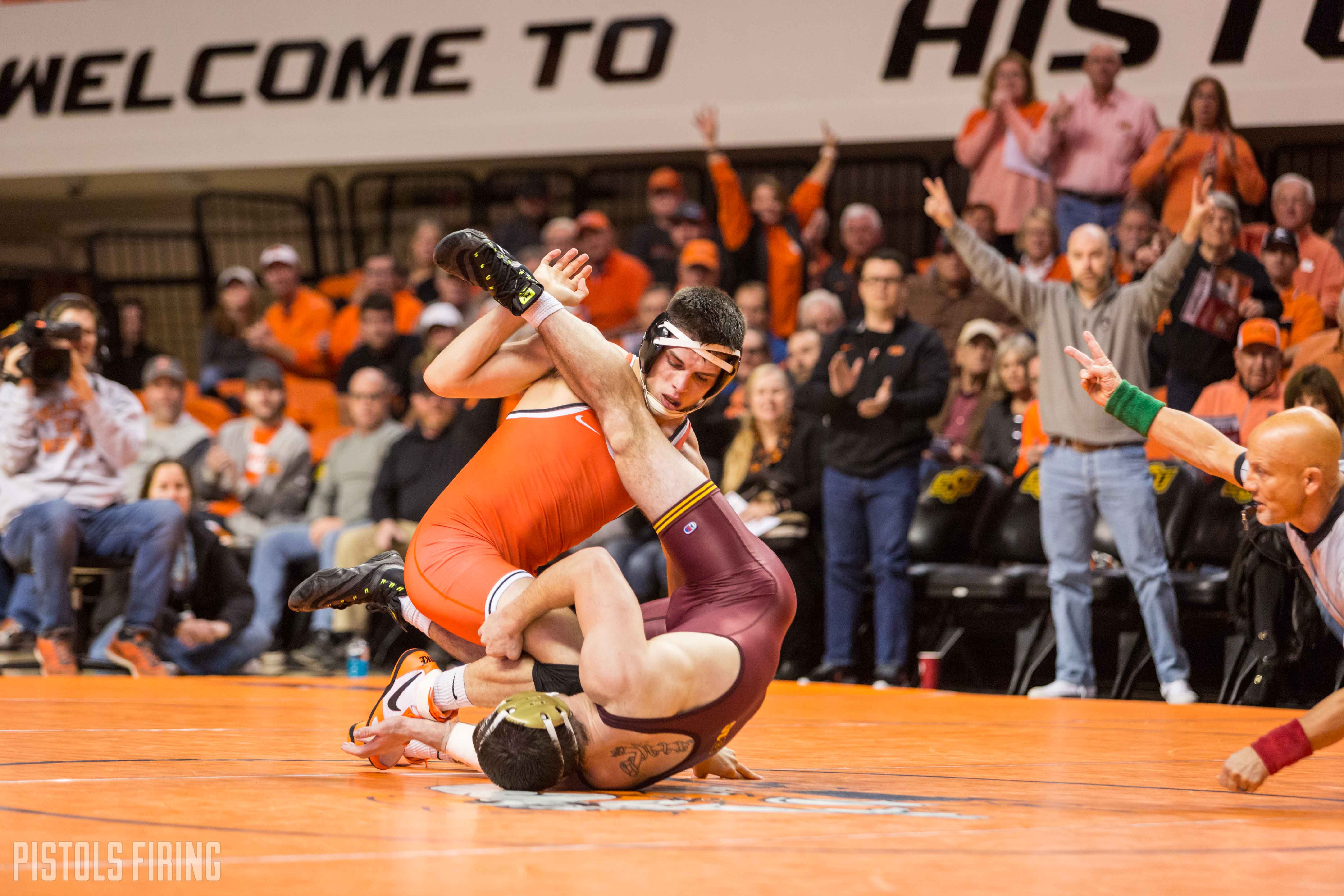 Wrestling Preview Oklahoma State Should Roll New Big 12 Foe North