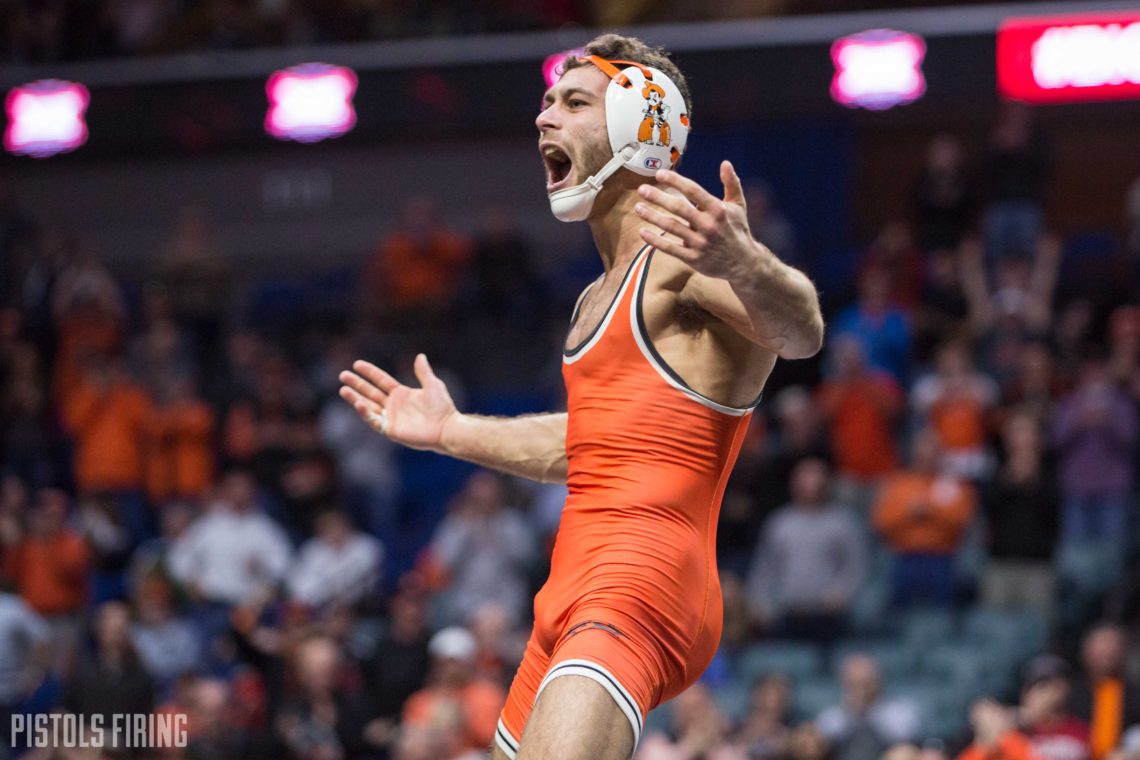 Photos Oklahoma State Wrestling Takes 52nd Conference Title Pistols