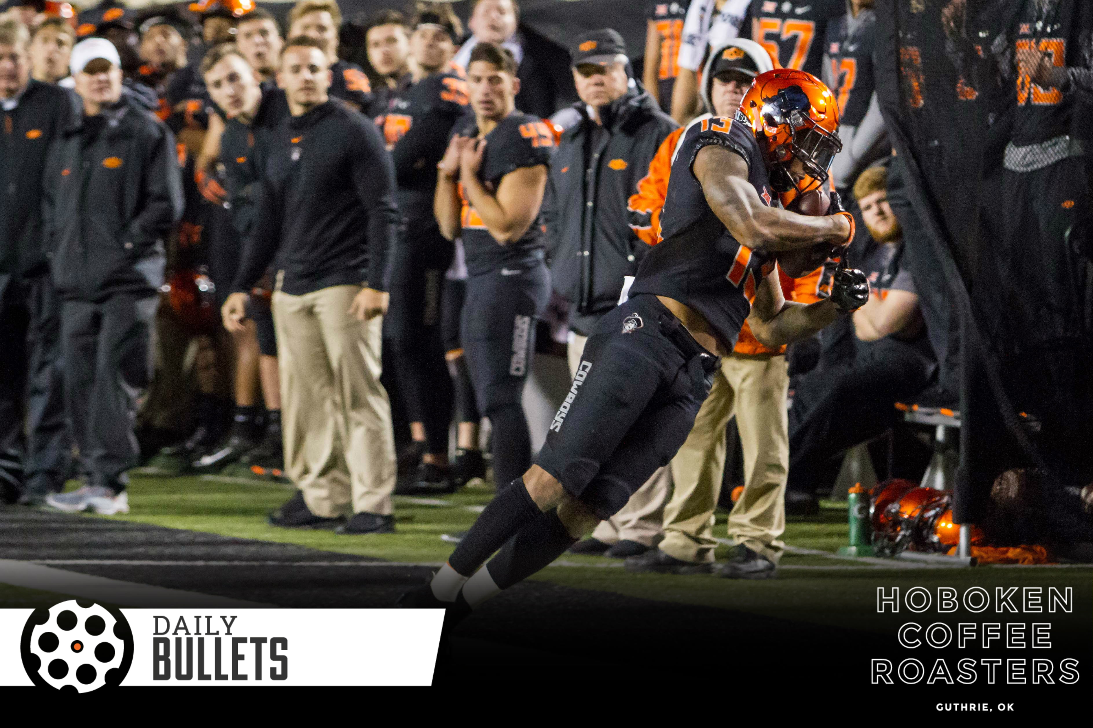 Daily Bullets Nov 18 Cornelius Moment In The Sun Osu Shows Multiple Personalities In The Big Win Pistols Firing