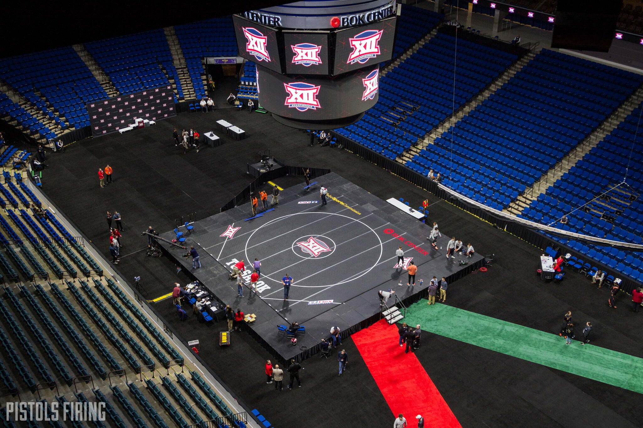 Tulsa to Host 2023 NCAA Wrestling Tournament | Pistols Firing