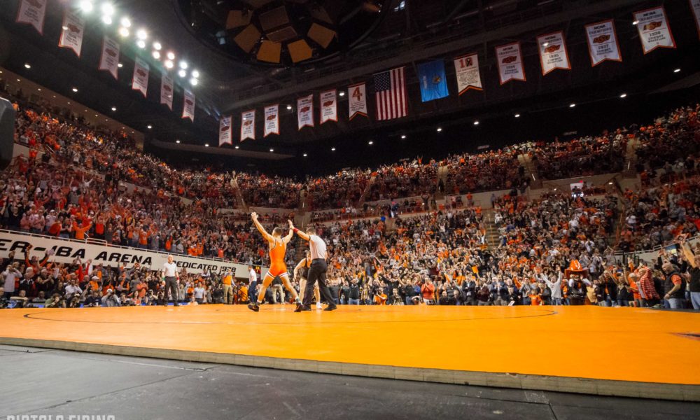 Oklahoma State vs. Iowa: College Wrestling Rivalry Continues to Draw Huge Crowds and National Attention