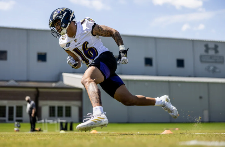 Tylan Wallace is Showing Out in Ravens Rookie Minicamp - Pistols Firing