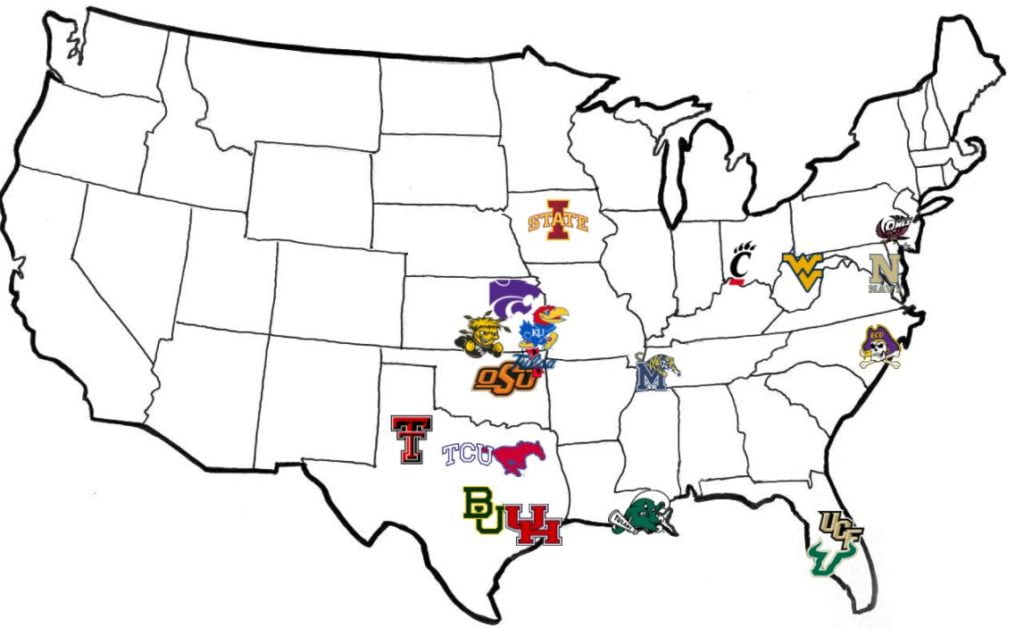 Bowlsby Now Alleges AAC After All Eight Remaining Big 12 Schools Per 
