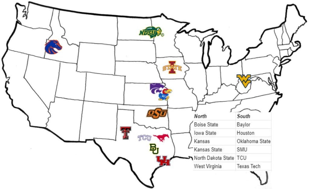 What Would the Big 12 Look like without Oklahoma and Texas? Pistols