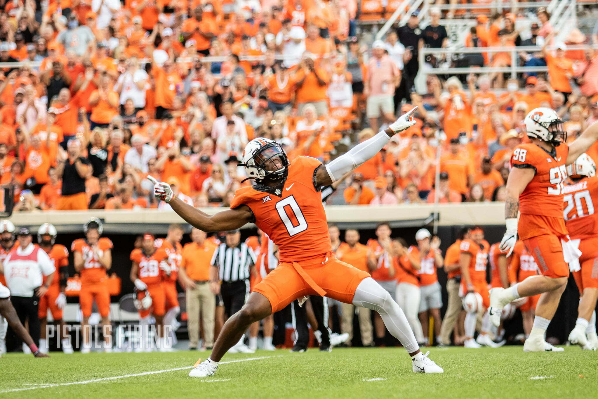 Oklahoma State 2021 Football Schedule Pistols Firing