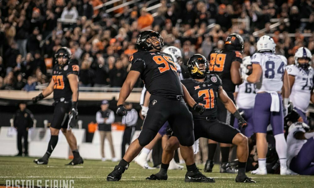 Oklahoma State DT Israel Antwine Declares for the NFL Draft Pistols