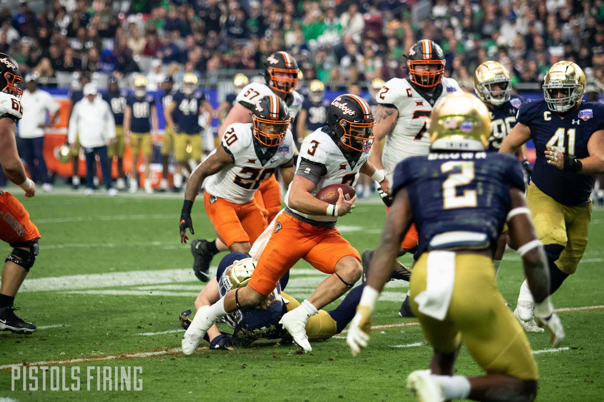 PFB’s Best Photos from Oklahoma State’s Fiesta Bowl Victory against