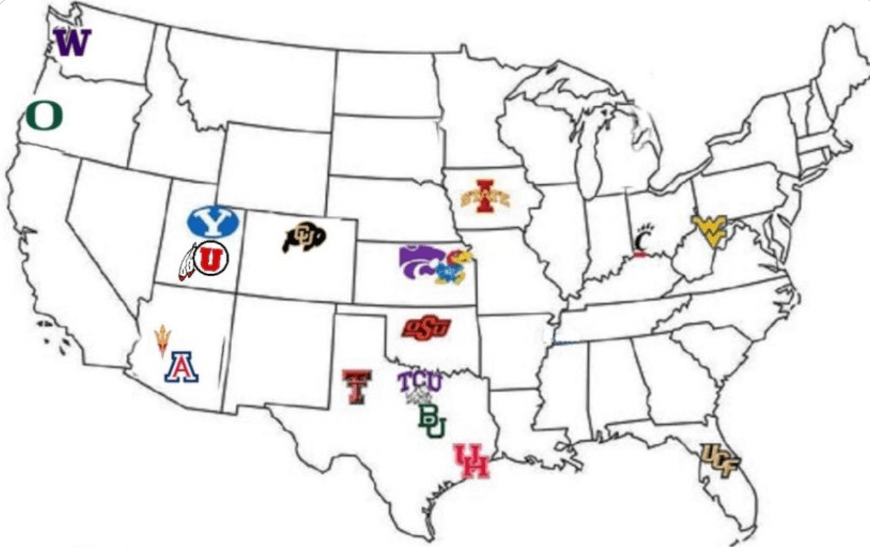 25 maps that explain college football 