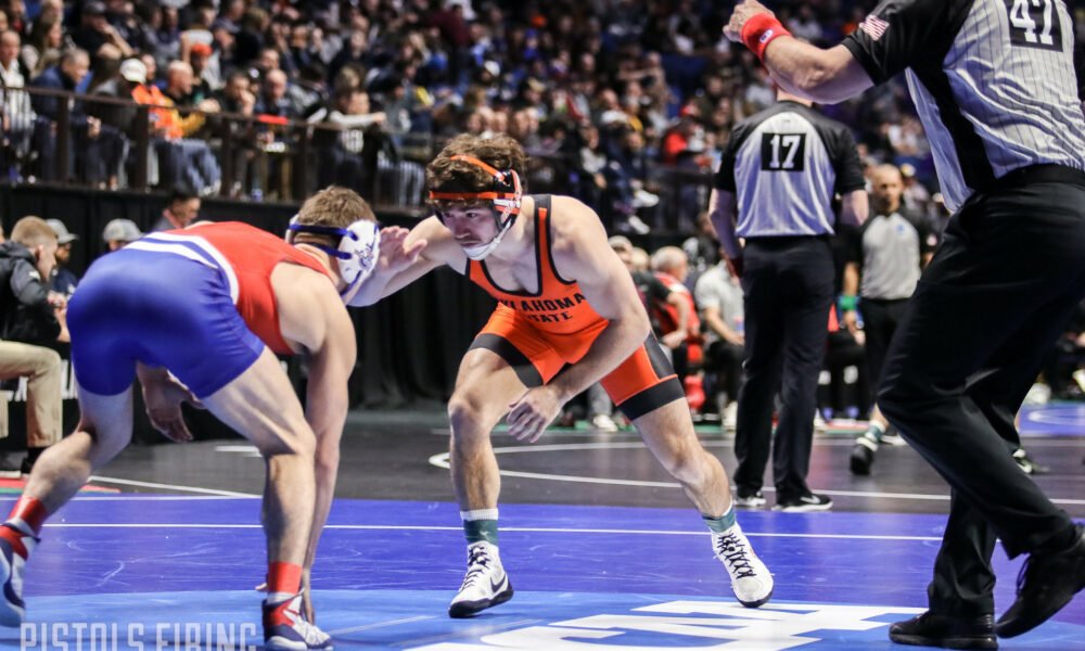 Oklahoma State Releases 202324 Wrestling Schedule Pistols Firing