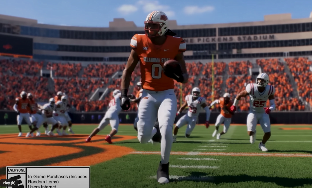 Exciting Features in EA Sports College Football 25 Ollie Gordon's