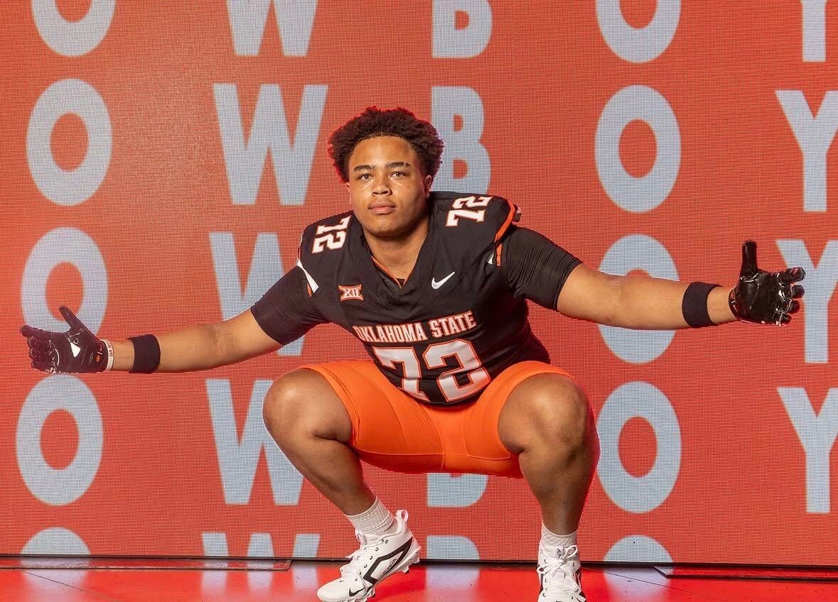 Three-Star Offensive Lineman Chase Clark Commits to Oklahoma State